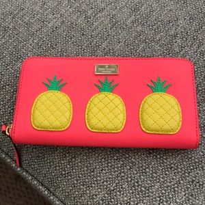 Kate spade pineapple wallet